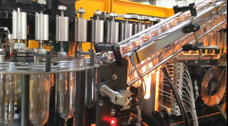 Ideal temperature for PET preform blowing