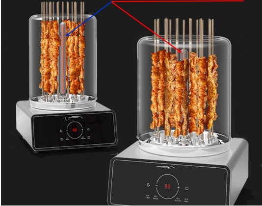 curing infrared lamp for steam oven