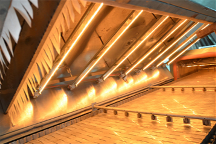 convection oven stainless steel quartz tube