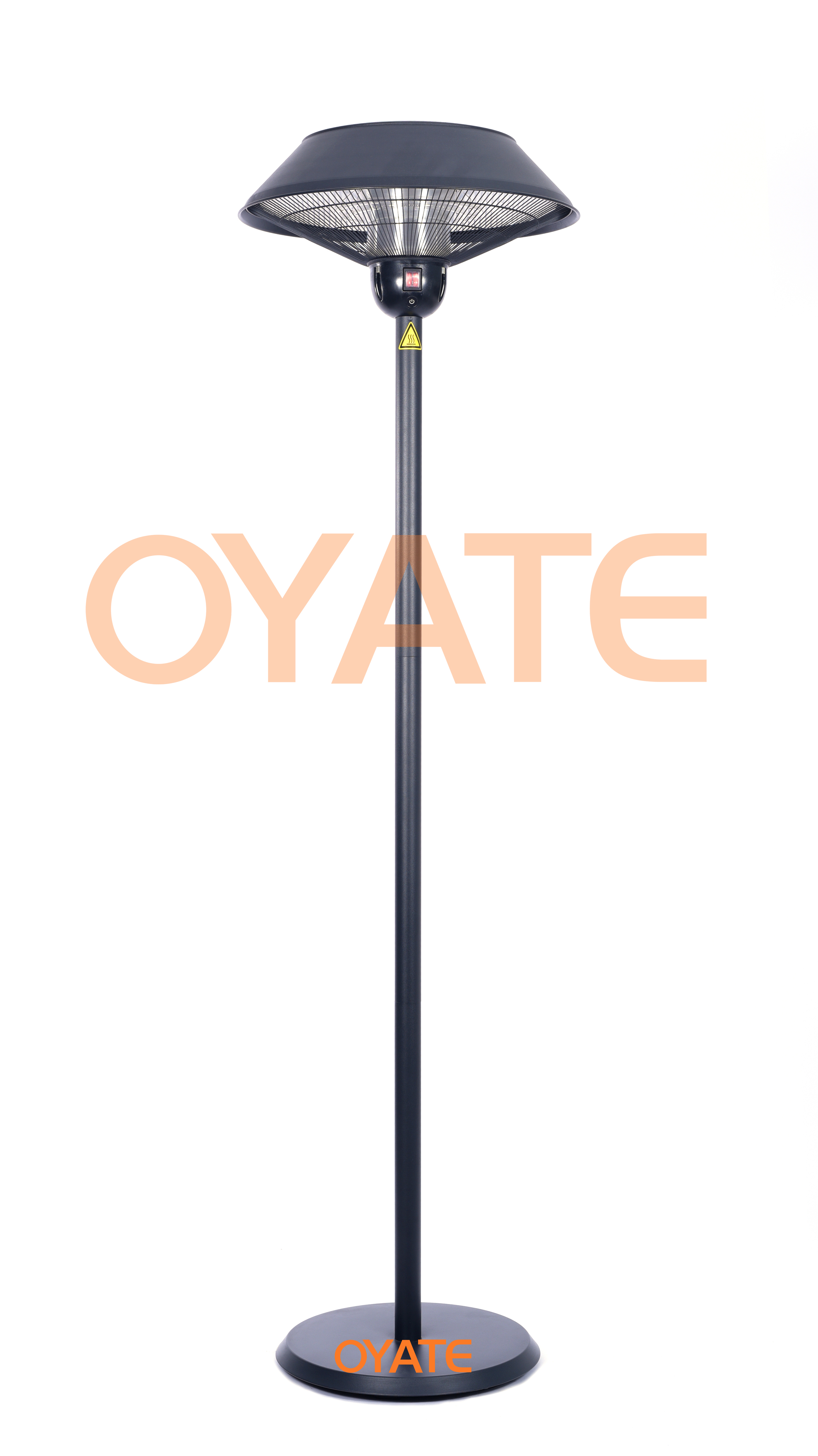 Wall heater with thermostat