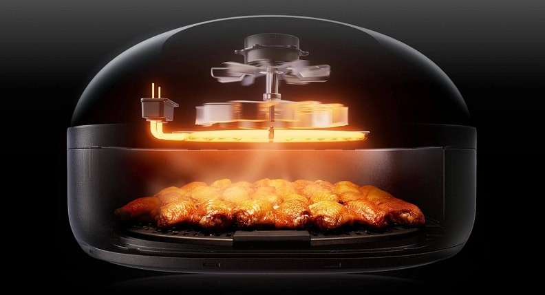 fryer heater heating element for warming