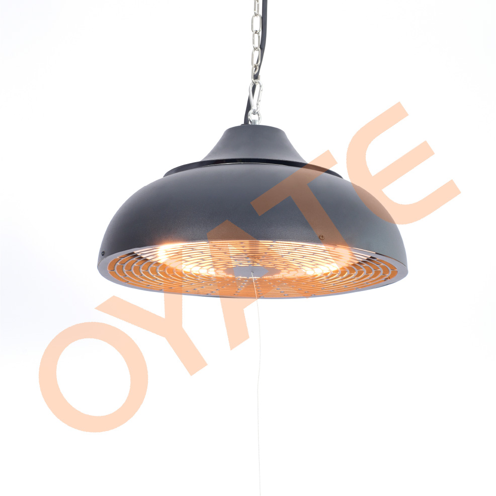 Infrared wall heater for bathroom